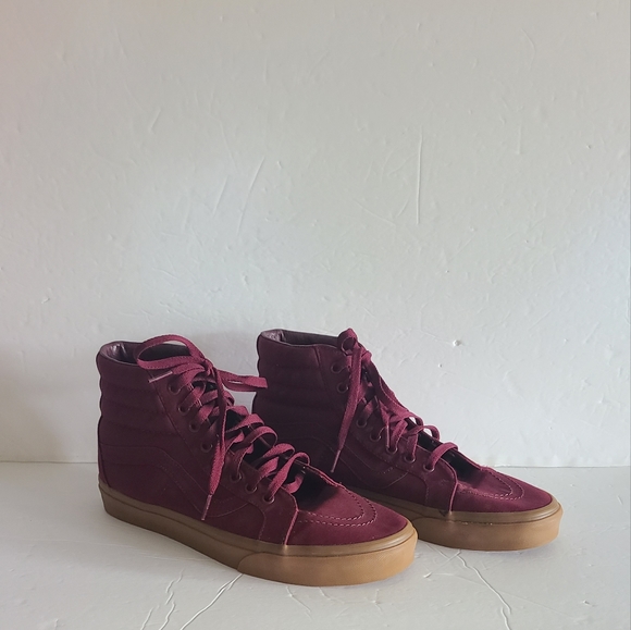 Vans off the wall mens shoes sz.10 red - Picture 5 of 11